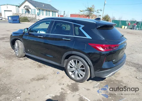 2021 Infiniti Qx50 Sensory Awd z USA, uszkodzony, nr VIN 3PCAJ5CB3MF114612